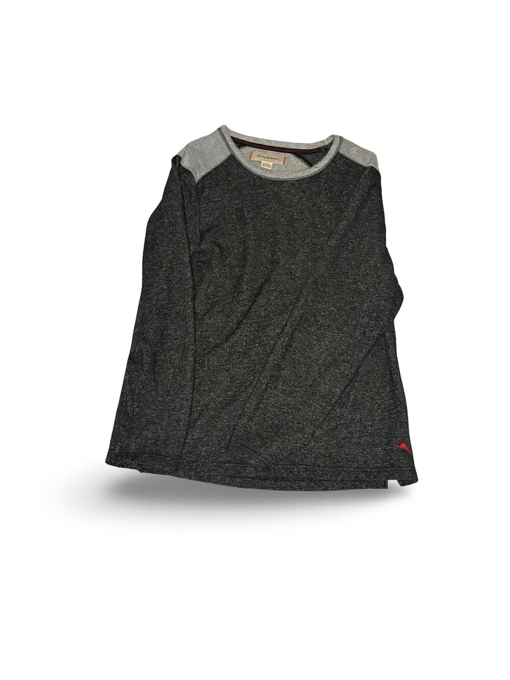 Tommy Bahama Long Sleeve Knit Shirt – Charcoal Gray Heather - Men’s L